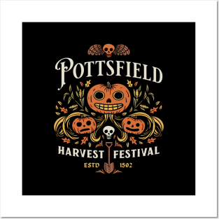 Pottsfield - Halloween Posters and Art